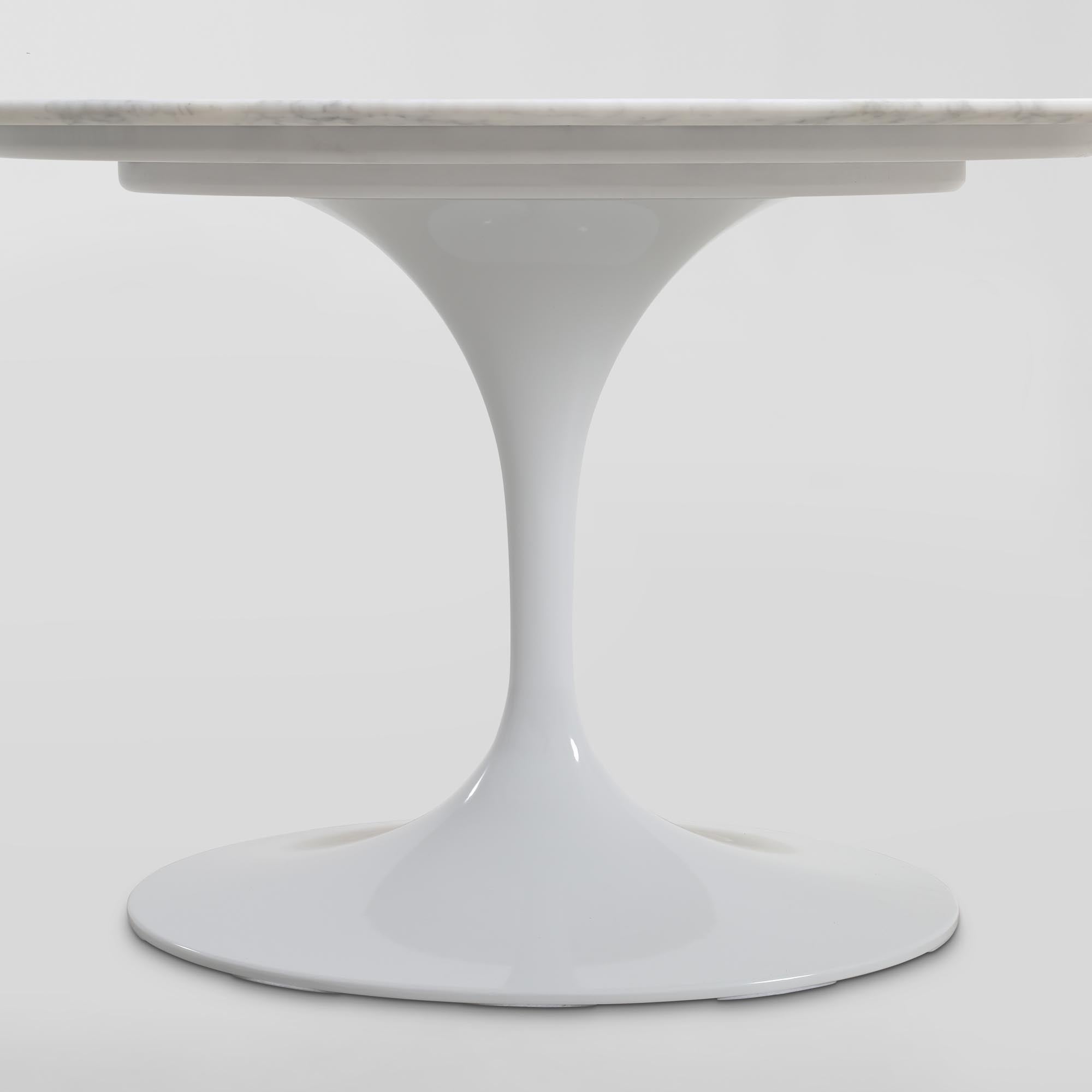 Aurora Oval 200cm Marble Dining Table