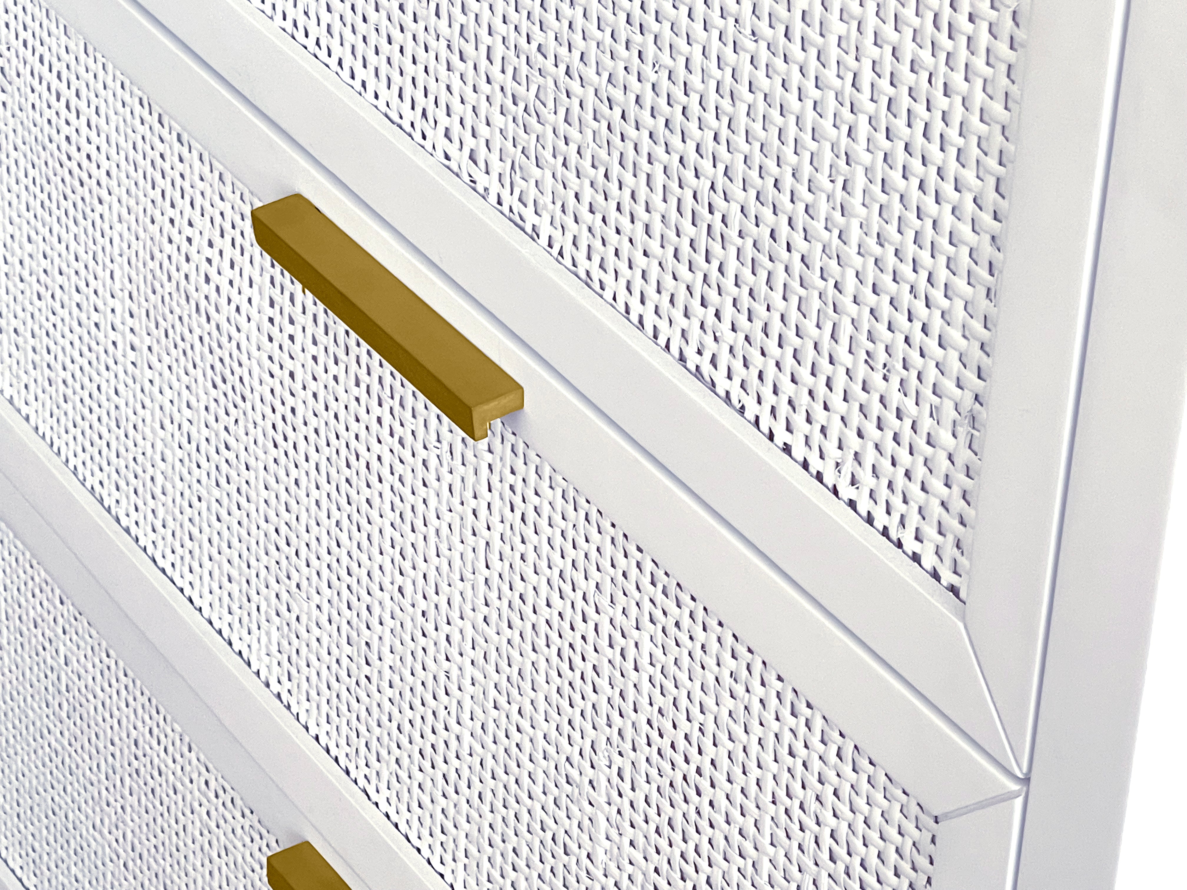 Santorini 3 Drawer Dresser - White