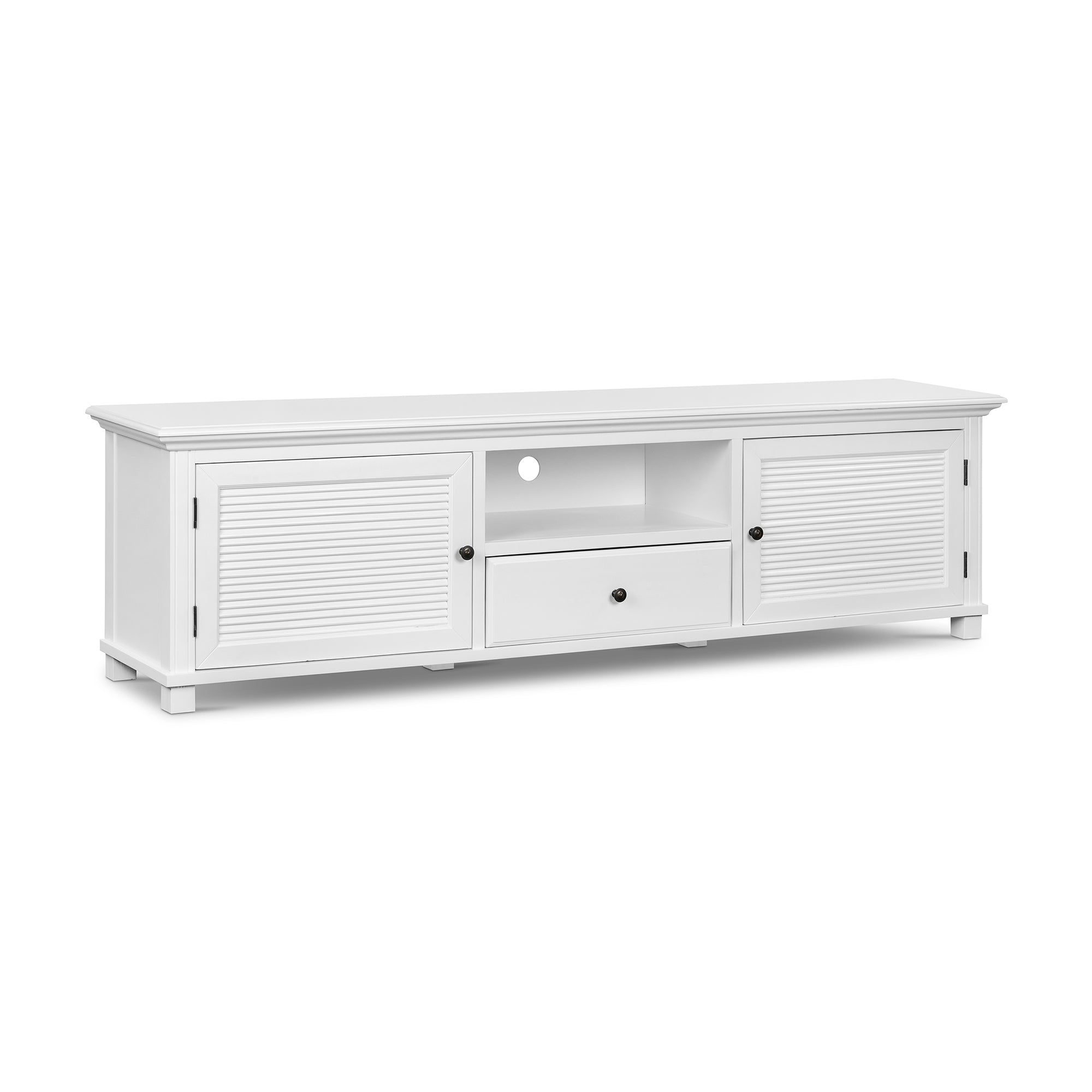 West Beach Large Media Unit - White