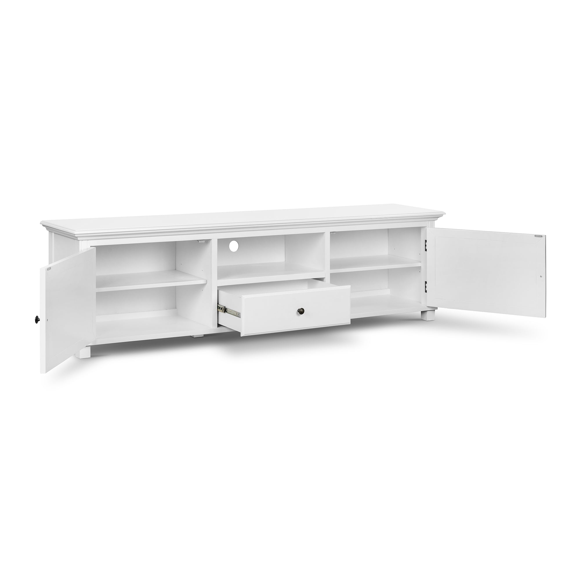 West Beach Large Media Unit - White