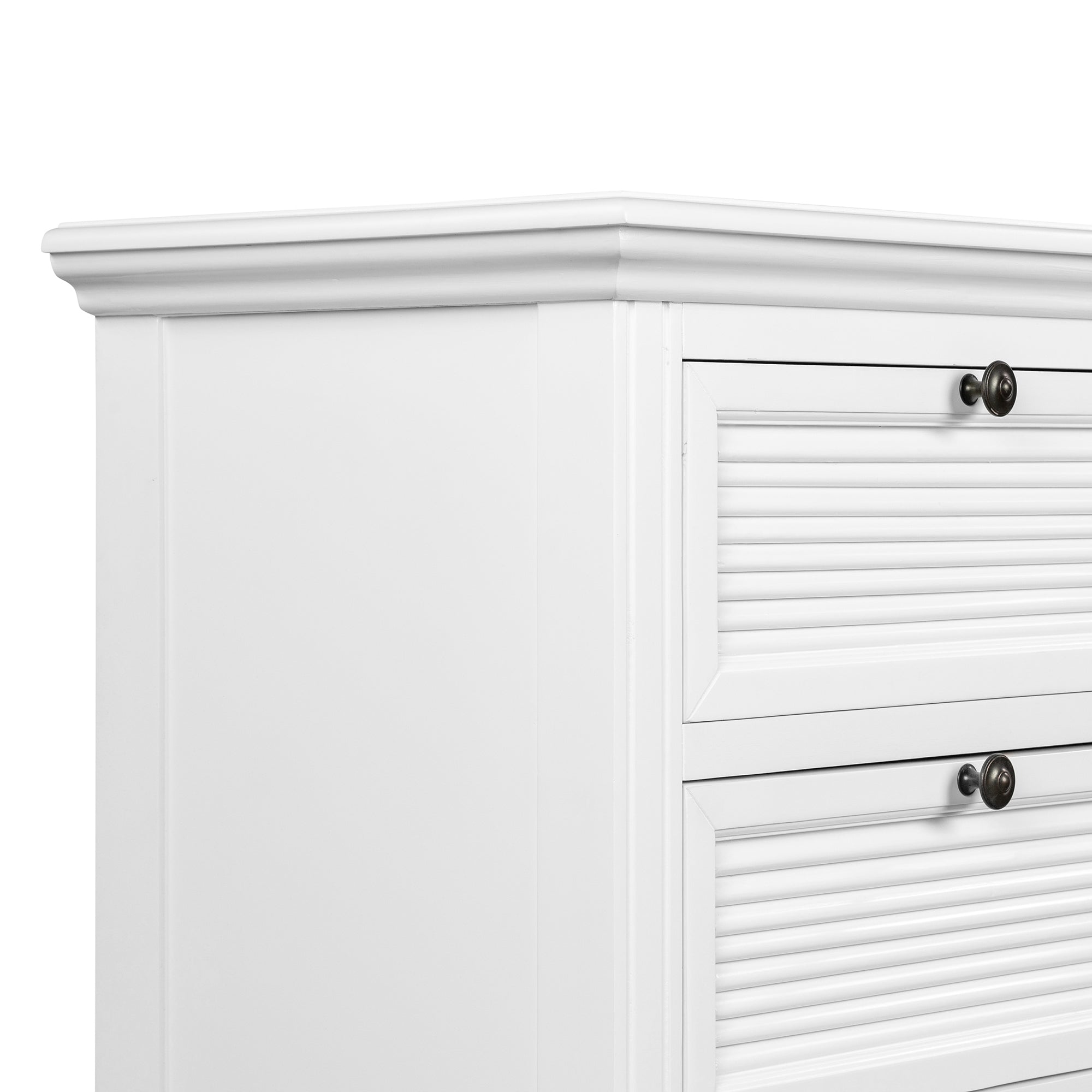 West Beach 3 Drawer Dresser - White