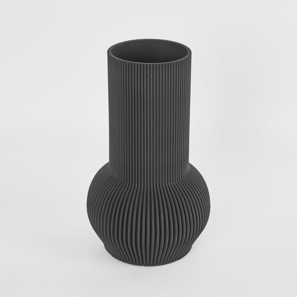 Hend 3D Vase Small - Black