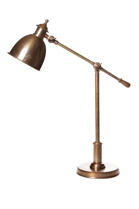 Vermont Desk Lamp - Antique Brass
