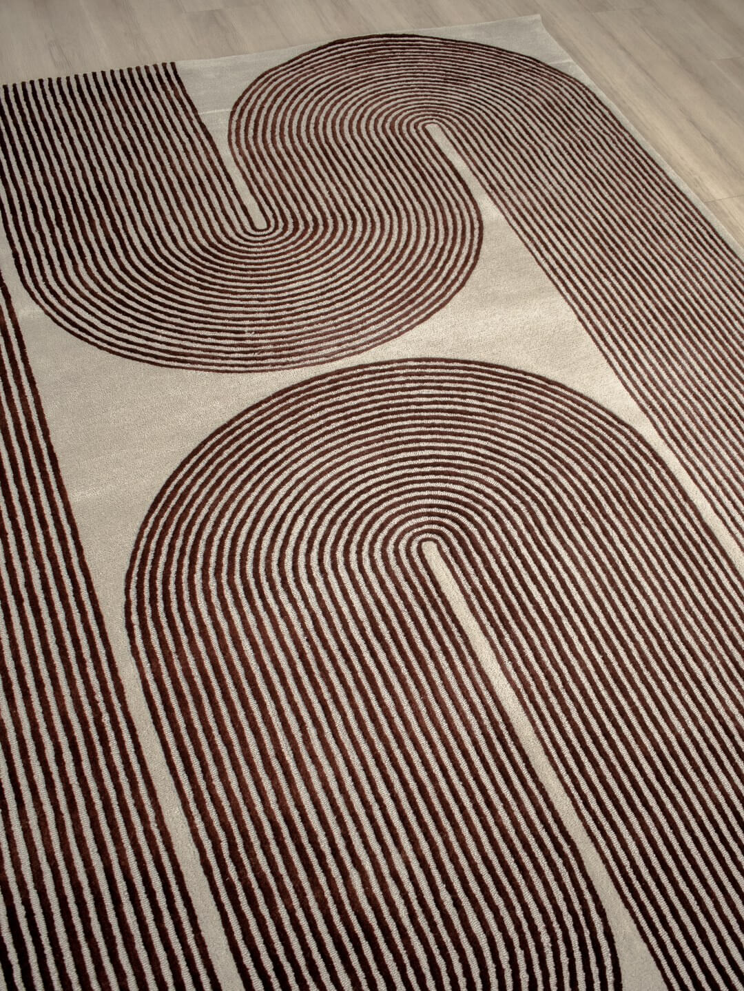 Viper Wool Rug - Currant