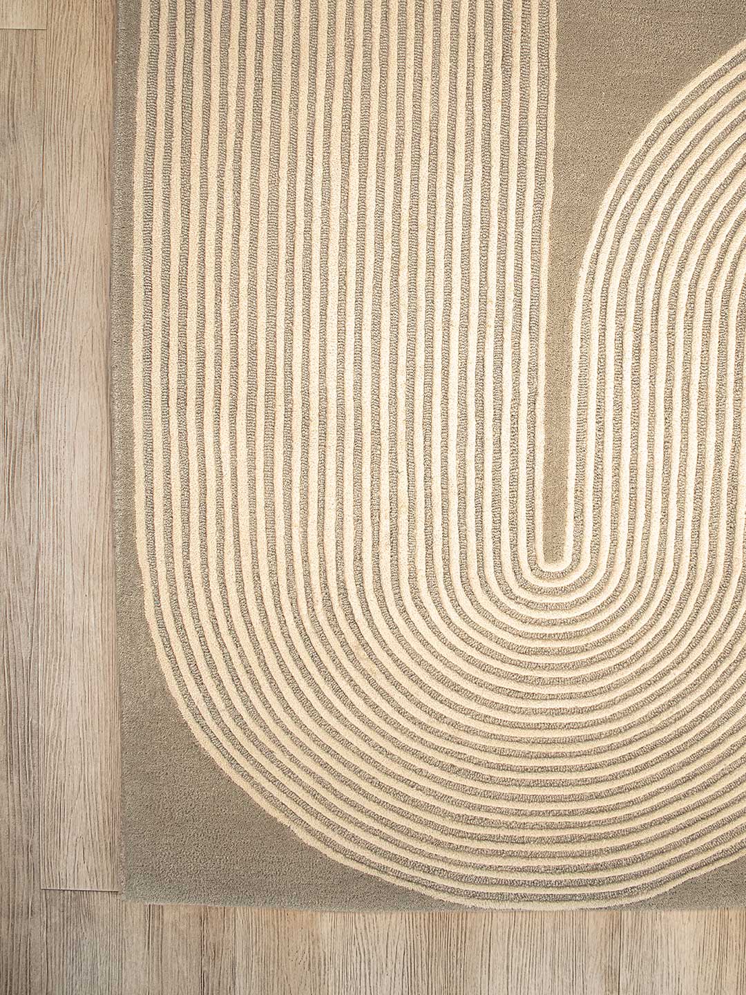 Viper Wool Rug - Snow