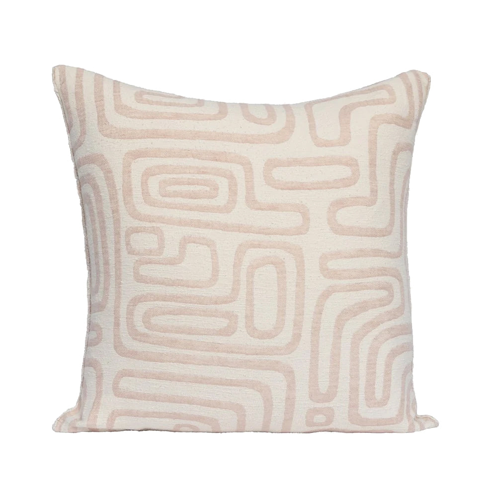 Wander Cushion - White/Soft Musk