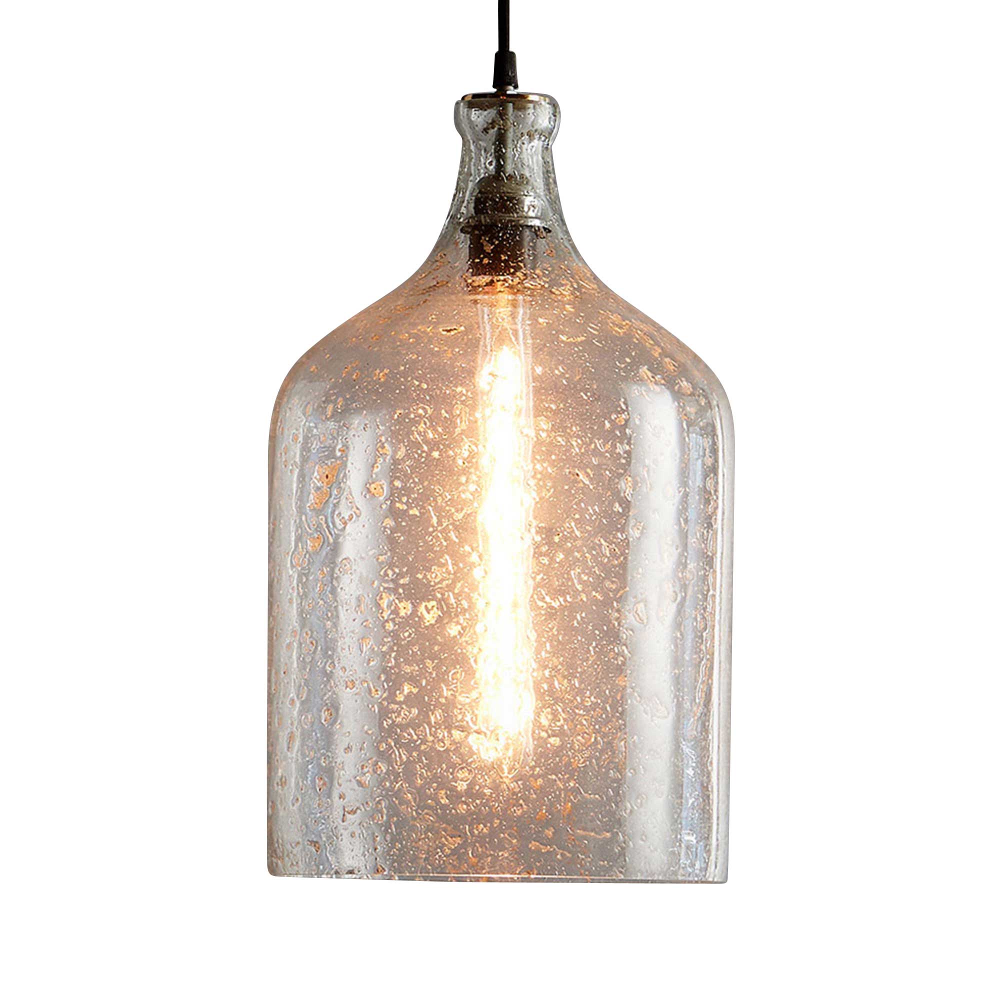 Lustre Flagon Ceiling Pendant - Clear