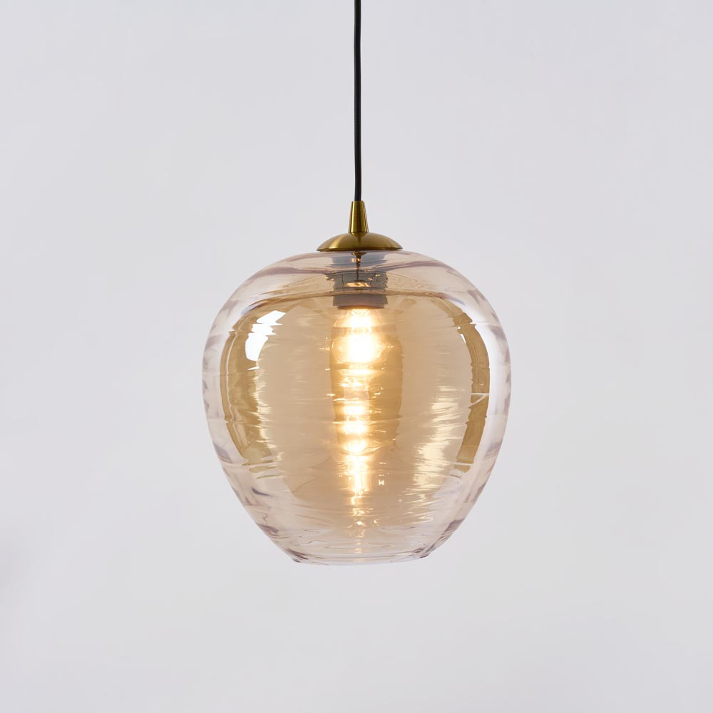 Serenity Ceiling Pendant - Amber