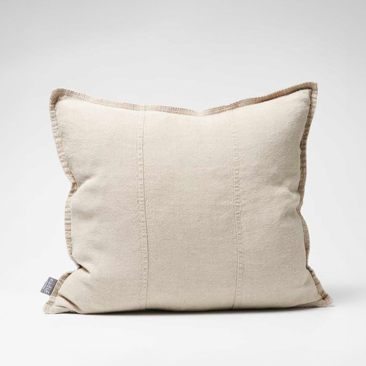Luca Linen Cushion - Natural
