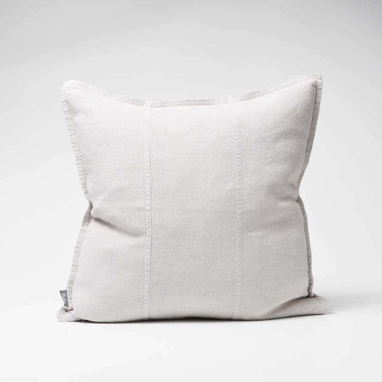 Luca Linen Cushion - Silver Grey