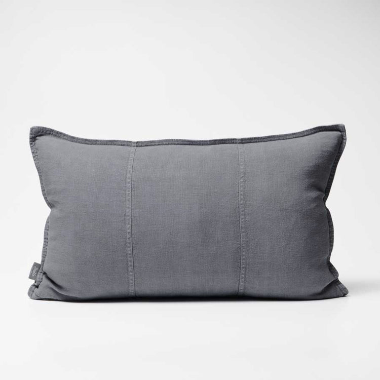 Luca Linen Cushion - Slate