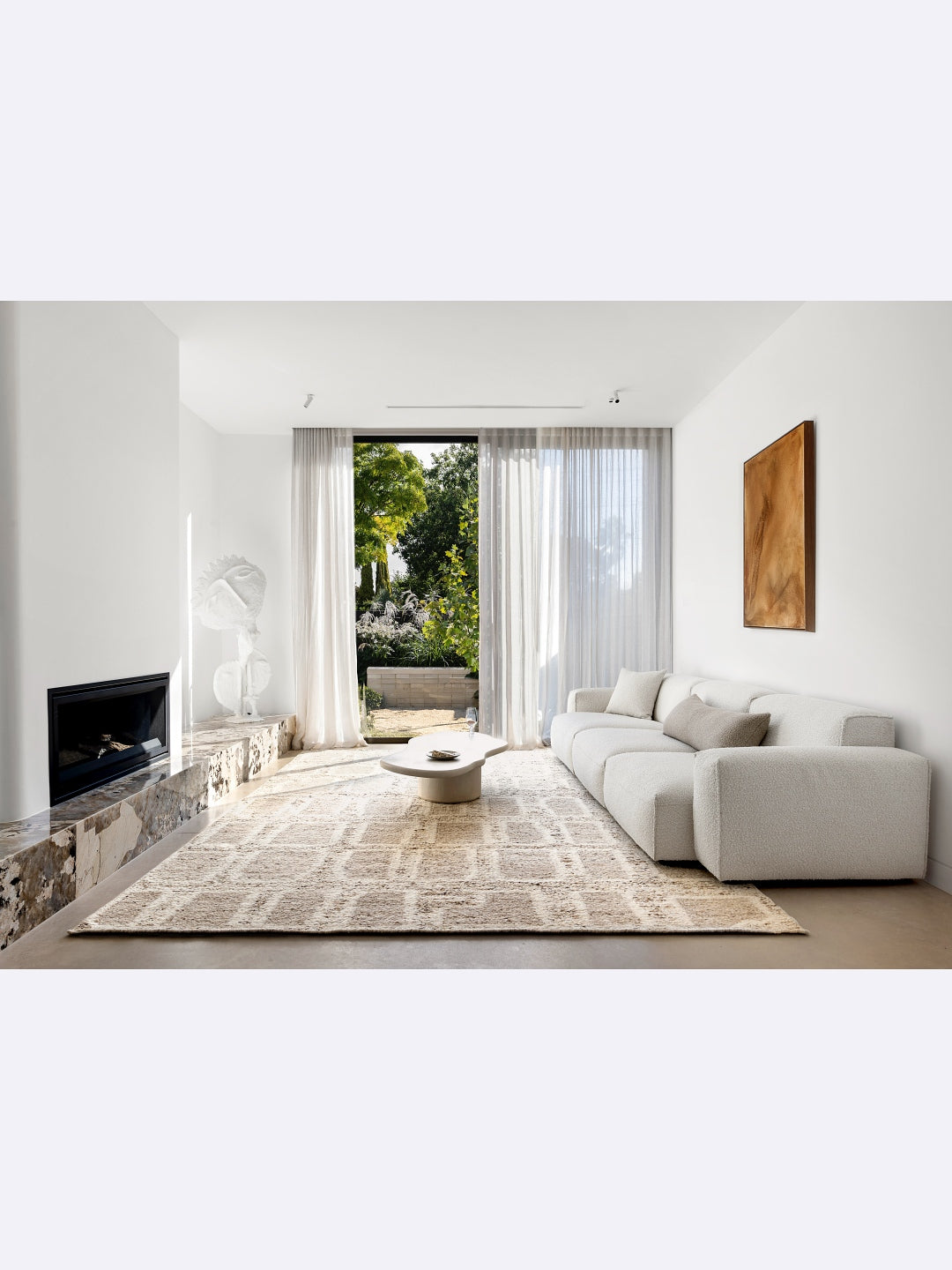 Heras Wool Rug - Sand