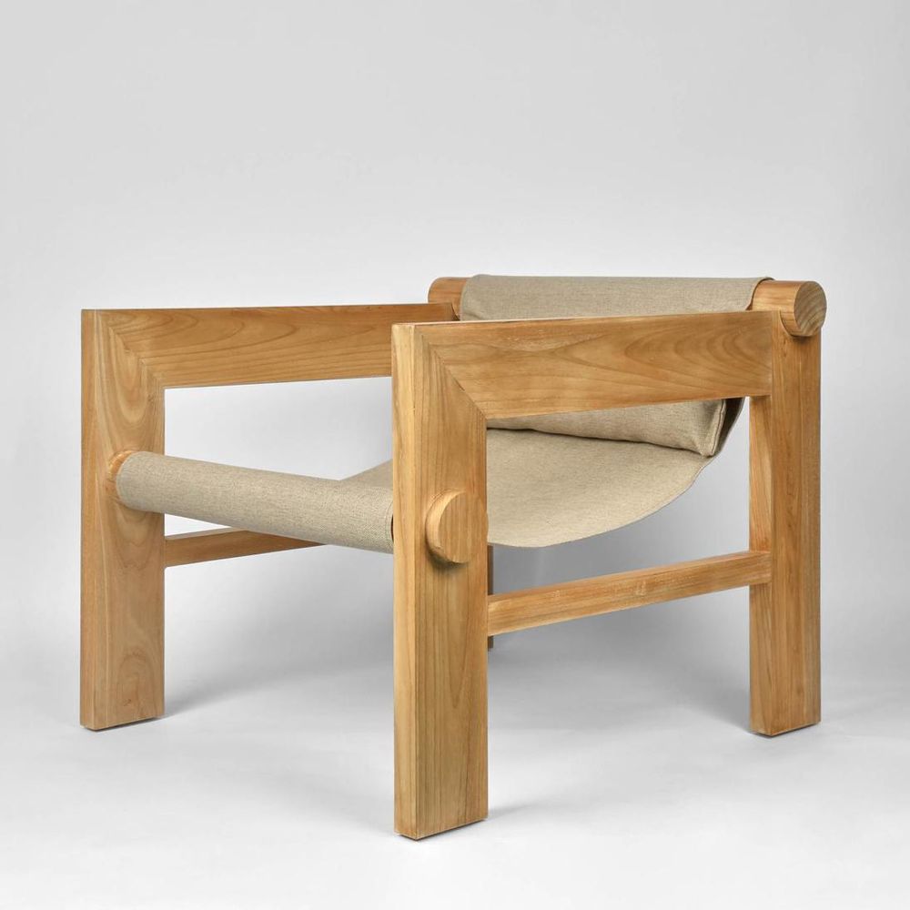 Twyla Arm Chair - Taupe Seat