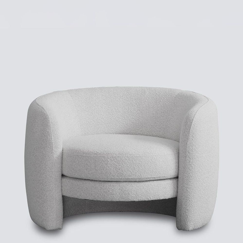 Cora Arm Chair - Vanilla Boucle