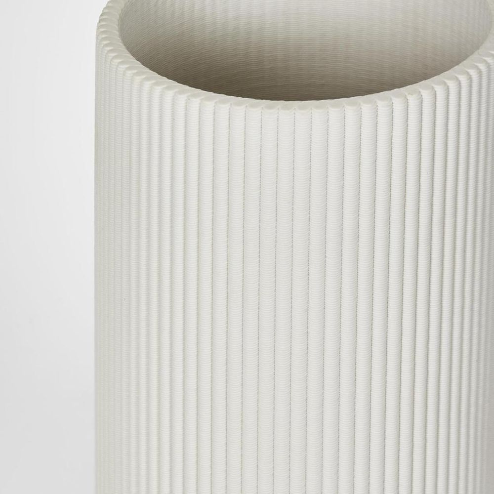 Hend 3D Vase Large - White