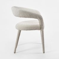 Nolan Dining Chair - White Boucle