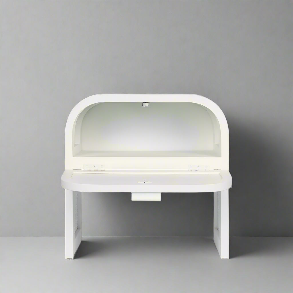 Grace Bedside Table - Chalk