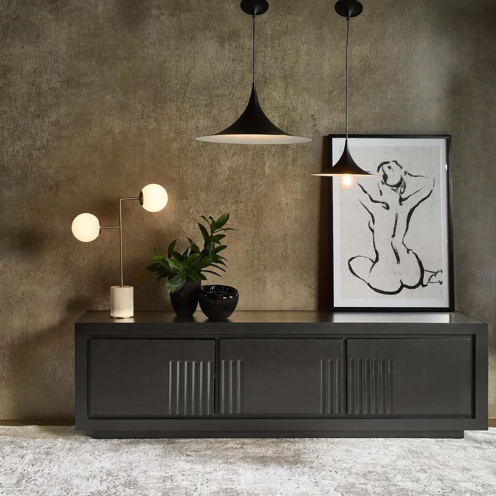 Sophia Ceiling Pendant Small - Black