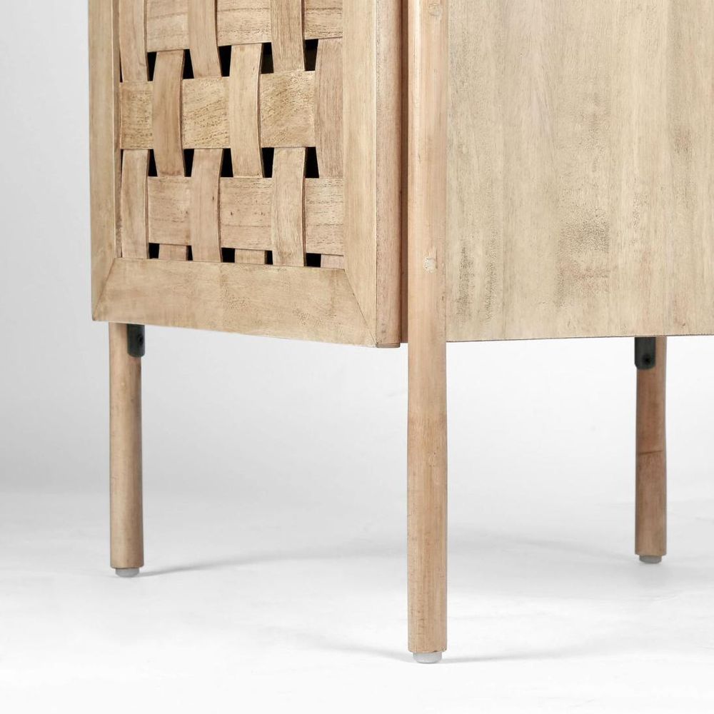 Weave Bedside Table - Natural