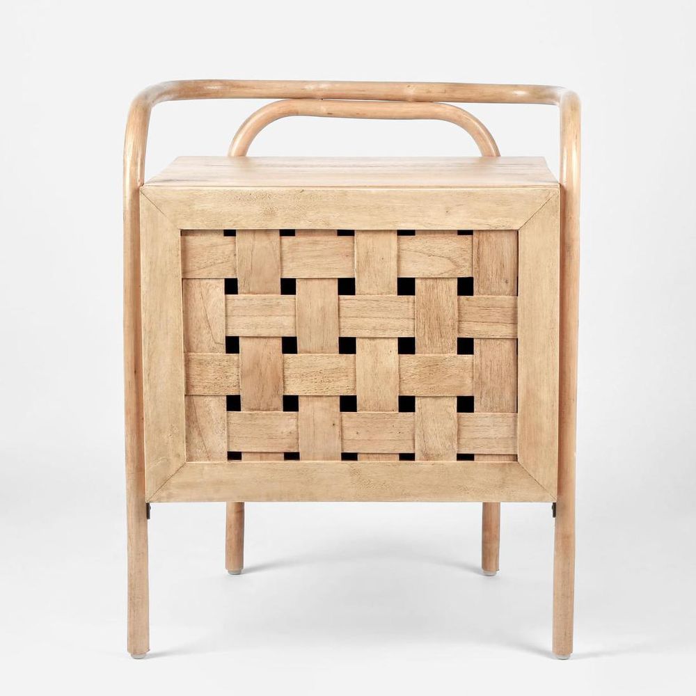 Weave Bedside Table - Natural