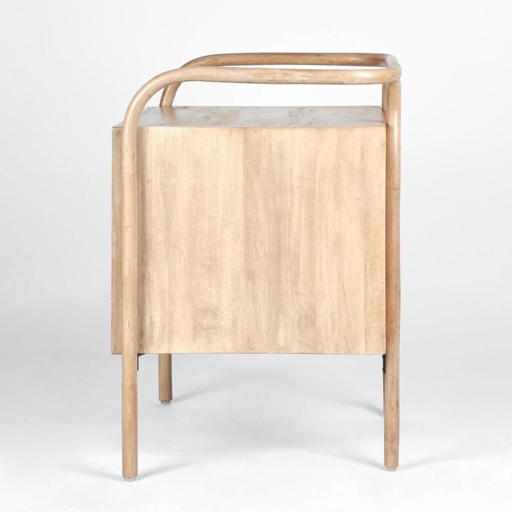 Weave Bedside Table - Natural