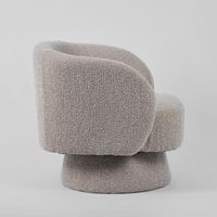 Selena Swivel Chair - Stone