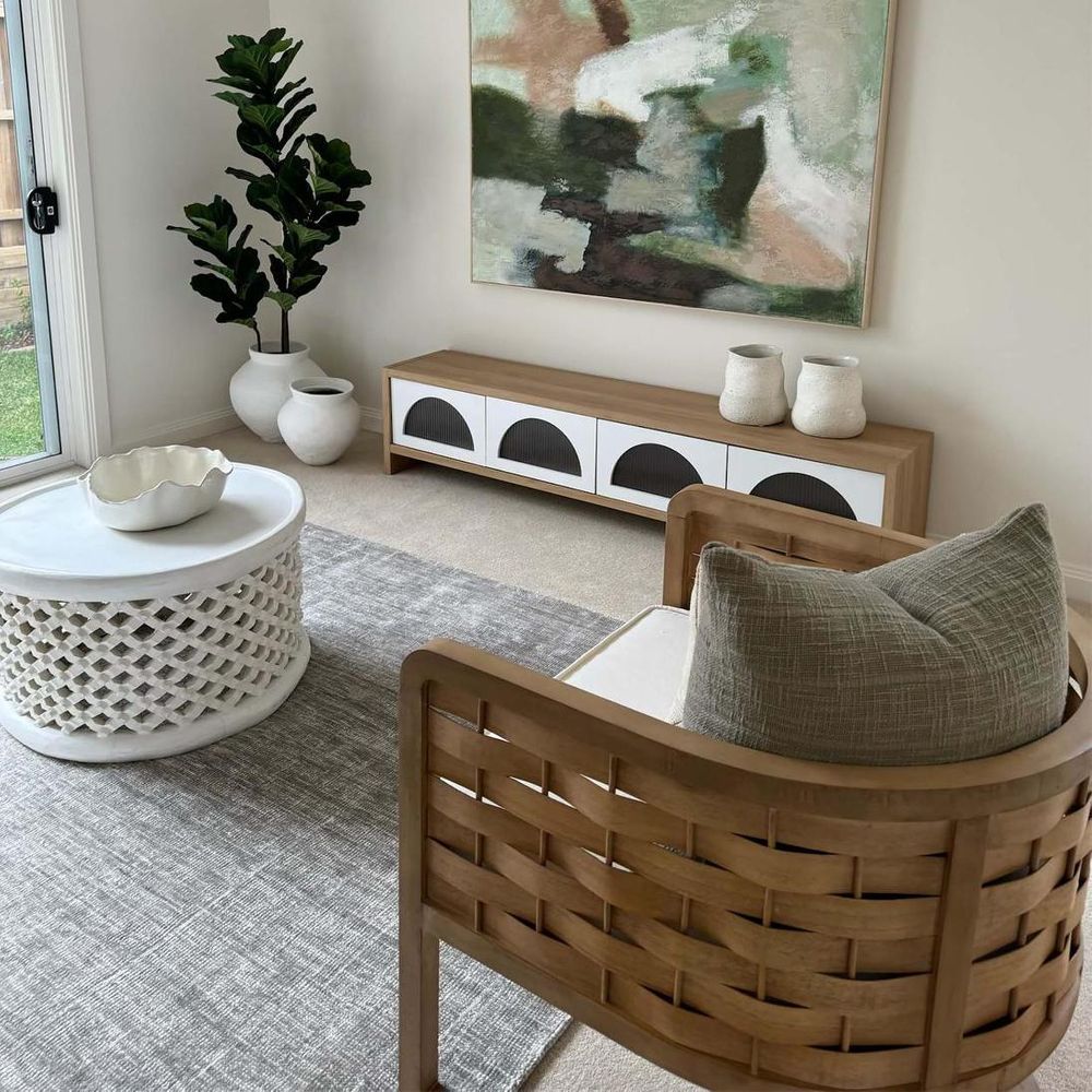 Weave Occasional Arm Chair - Natural