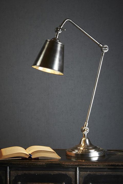 Cuba Table Lamp - Antique Silver
