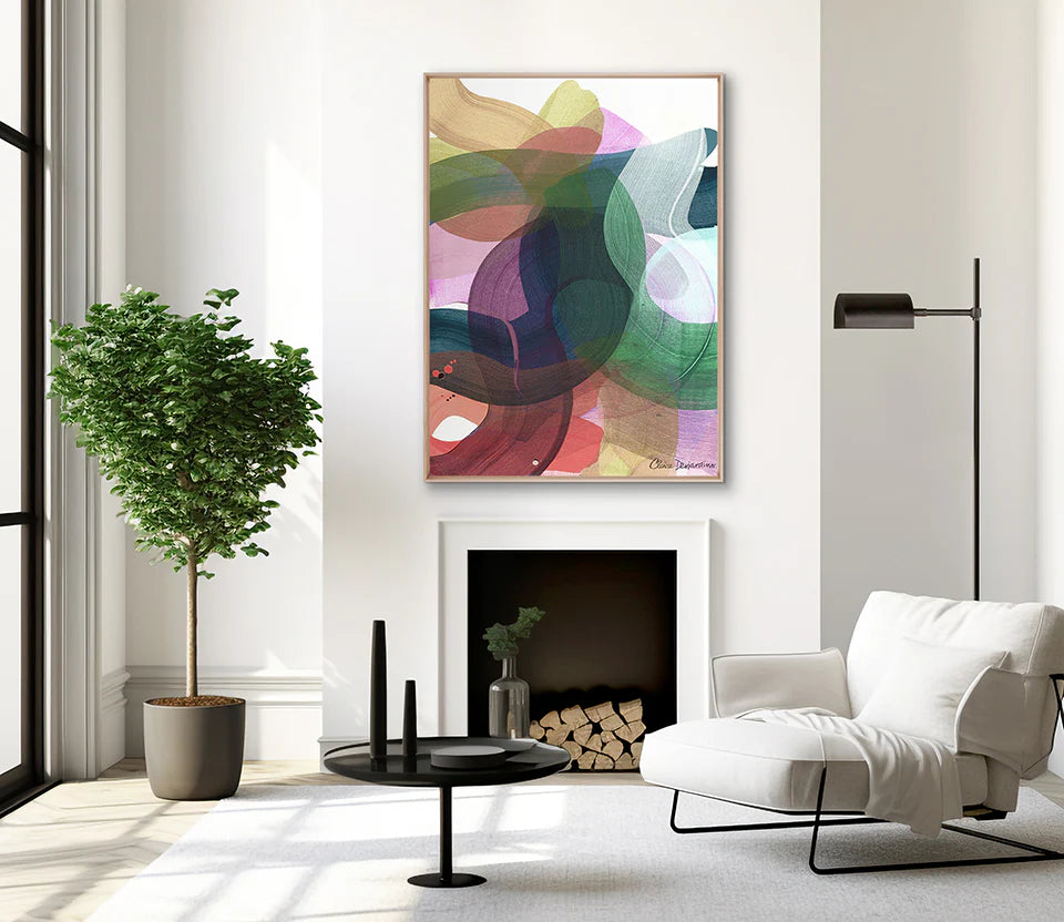 Colour Rhythm III - Canvas Artwork