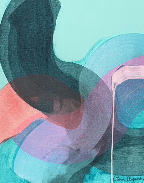 Colour Rhythm V - Canvas Artwork