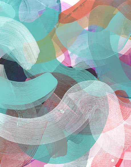 Colour Rhythm VI - Canvas Artwork