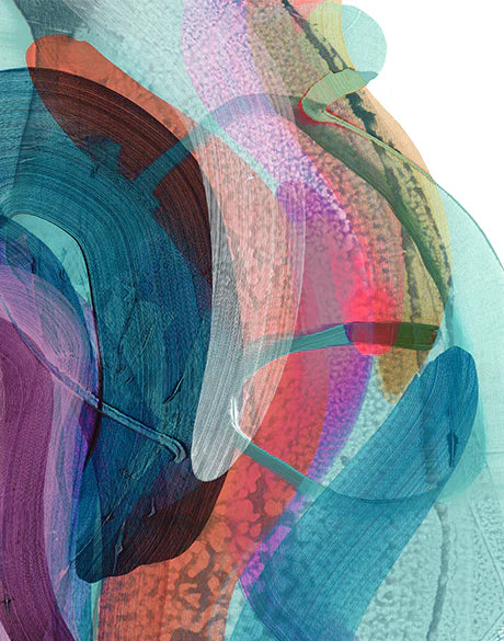 Colour Rhythm VII - Canvas Artwork