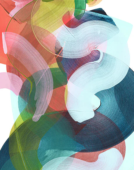 Colour Rhythm VIII - Canvas Artwork